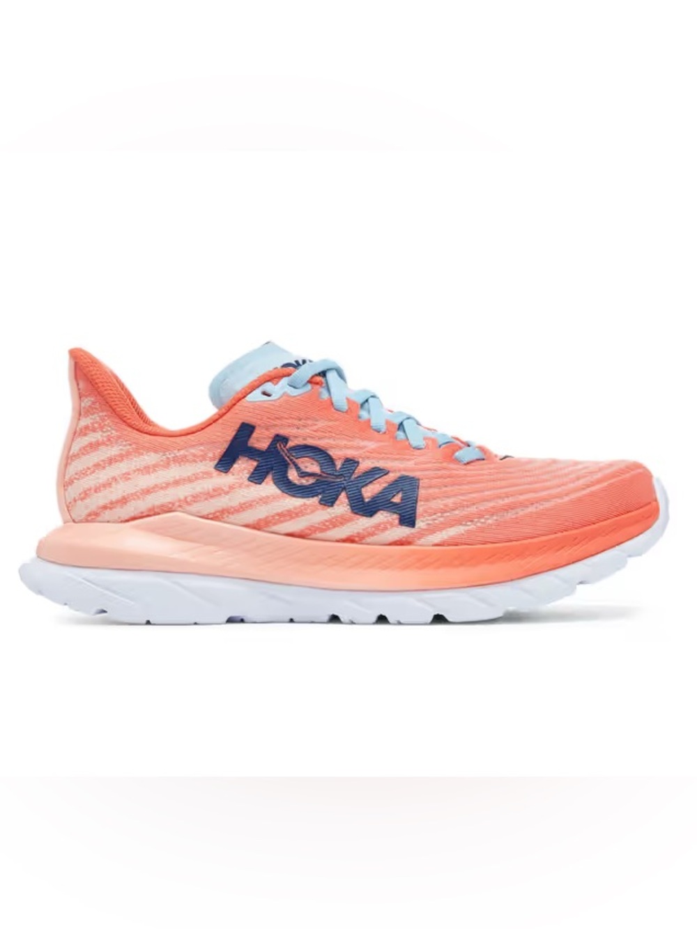 HOKA Mach 5 ‘Camellia/Peach Parfait’-Women’s size 8